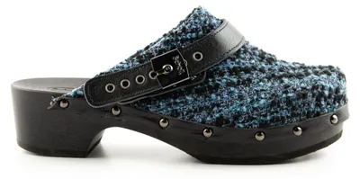 Produktbild von Damenschuhe Scholl Pescura Robin Clogs Blau zum Hineinschlüpfen 37