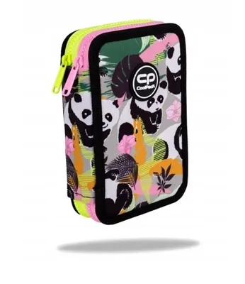 Zdjęcie produktu dla CoolPack Piornik dwukomorowy z wyposazeniem Jumper Panda Gang, 1 sztuka