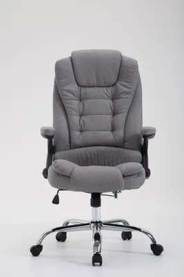 Obrázok produktu pre BHM Germany Kancelárska stolička Thor, textil, šedá
