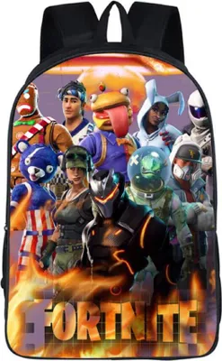 Produktbild von Fortnite Kampfzone Kinder-Rucksack - Wasserfest mit Anpassbaren Schultergurten, 18L Kapazität - Ideal für Schule & Freizeit, 47x31x18 cm