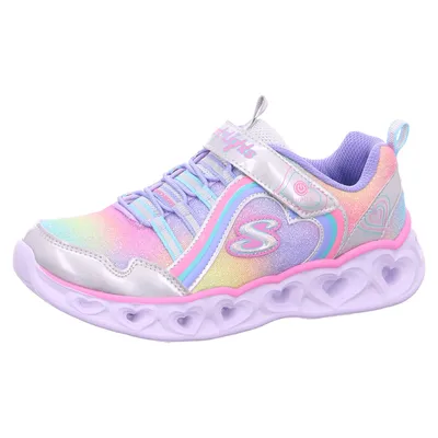 Produktbild von Skechers Heart Lights Sneaker Silber