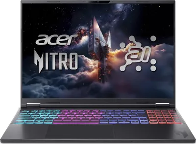 Produktbild von Acer Nitro 16S AI AN16S-61, AMD Ryzen AI 9, 3,3 GHz, 40,6 cm (16"), 2560 x 1600 Pixel, 32 GB, 1 TB