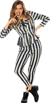 Obrázok produktu pre Beetlejuice - Dámsky kostým BN6124 (S) (čierna/biela)