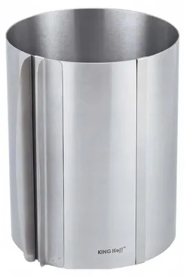 Produktbild von Kinghoff Verstellbarer Tortenring Edelstahl 16-30cm