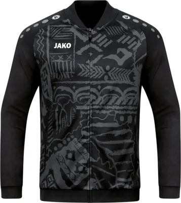 Produktbild von JAKO Unisex Einlaufjacke Tropicana, Farbe:schwarz/anthrazit, Größe:XL