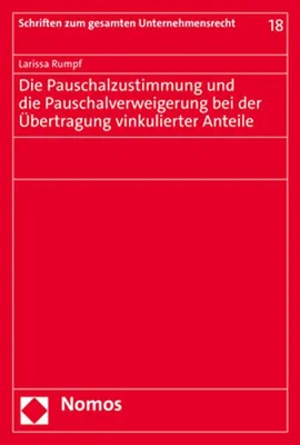 Produktbild von Pauschalzustimmung und Pauschalablehnung – Rechtliche Aspekte