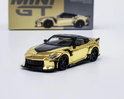 Obrázok produktu pre NISSAN Z400 VEILSIDE FFZ400 2024 - Chrómovo zlatá - Mini GT 1:64
