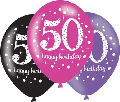 Produktbild von Amscan 9900878, Spielzeugballon, Latex, Pink, Geburtstag, 27 cm, 1 Stück(e)