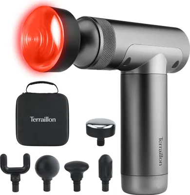 Image de Pistolet Massage.chauffant.3vit.4embouts - Terraillon