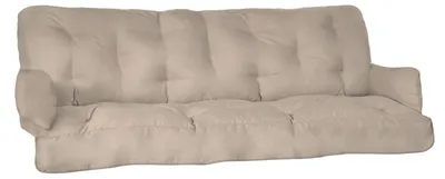 Produktbild von Beautissu Sitzkissen für Hollywoodschaukel Flair HS, 180x50x8cm, Natur