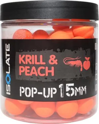 Produktbild von Shimano® Boilies Shimano ISOLATE Pop - Up - Krill & Pfirsich