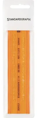 Produktbild von Standardgraph Schriftschablone ISONORM 3098/1 DIN 6776,TypB gerade Mittel 2,5 mm