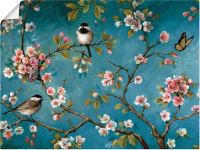 Produktbild von ARTland Poster Blüte I Größe: 80x60 cm