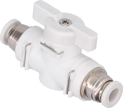 Produktbild von Durchflussregelventil-Anschlussstück, pneumatischer Verbinder, Druckluftleitungsstecker, Schnellkupplungsadapter 6 mm
