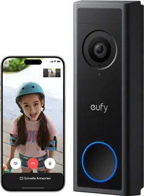 Produktbild von eufy Türklingel mit Kamera C30, 2K FHD und lokaler Speicher
