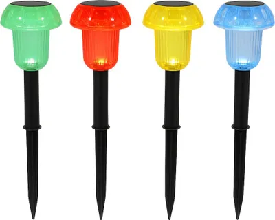 Produktbild von Set Aus 4 Pilzförmigen Solarleuchtfeuern MUSHY h24cm