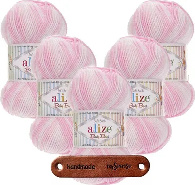 Produktbild von 5 x ALIZE Baby Best Batik 6660 mit Label