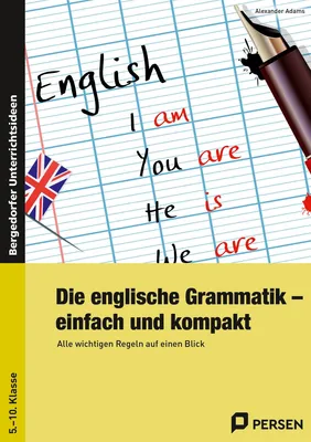 Produktbild von Die englische Grammatik - einfach und kompakt