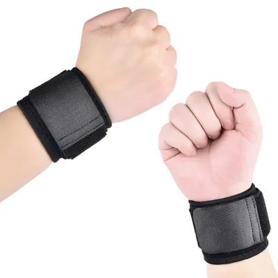 Produktbild von Handgelenkbandage Handgelenkstütze - 2 Stück - Mit Klettverschluss - Unisex - Für Sport und Fitness