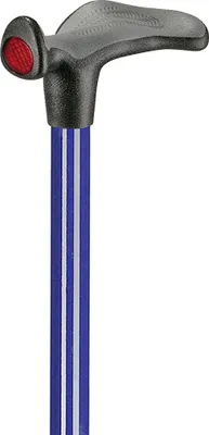 Produktbild von Gehstock Ossenberg |Gehhilfe | Comfort Soft |Starr | Links | Blau