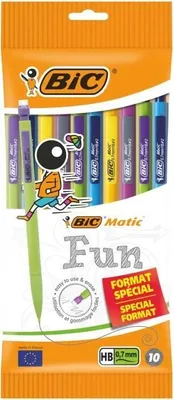Image de BIC Porte-mines Bic Matic Classic 0,7mm Blister Ã 8+2