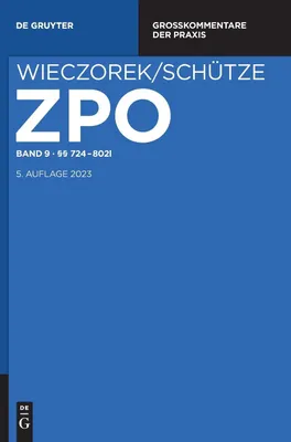 Produktbild von §§ 724-802L