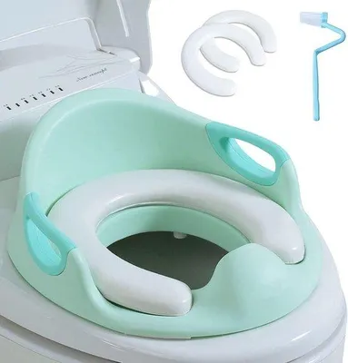 Productafbeelding van Famanu toiletzitting voor kinderen - met spatbescherming en ergonomisch ontwerp