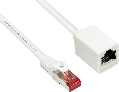 Immagine prodotto di SO-37067 - Cavo patch Cat. 6, S/FTP, 0,5 m, bianco
