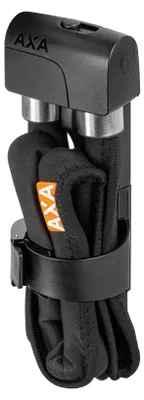 Imagen del producto de AXA Candado plegable Faltschloss 6 - 95: Candado para bicicleta robusto con eslabones de 6 mm...