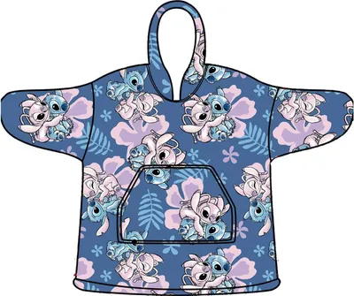 Produktbild von Maschenponcho 3 - 6 Jahre - Polyester
