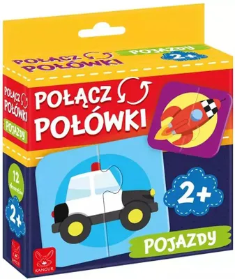 Produktbild von KANGURO Kombiniere die halben Fahrzeuge 41312