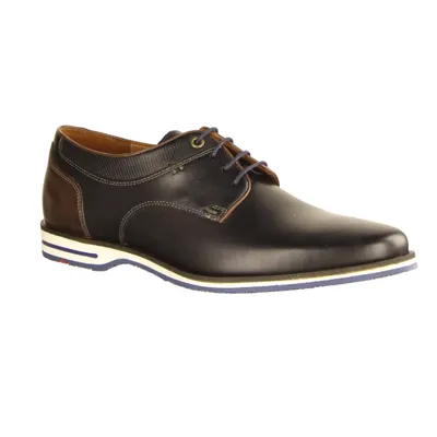 Produktbild von Lloyd Diego Schnürer, Schwarz, Herren, Business, Leder/Textil, - Herrenschuhe Sneaker / Schnürschuh, Schwarz, leder (lucca c.)