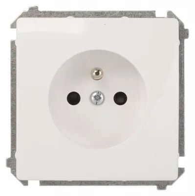 Image de Contacteur Simon BMGZ1Z.01/11, blanc, plastique, IP20, 250 V, 75 mm, 40,5 mm