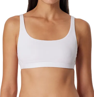 Produktbild von Schiesser Pure Rib Bustier Sanft stützendes Unterbrustband, Wrapping-Detail an der Seitennaht, Elastische Doppelripp-Qualität aus Baumwolle
