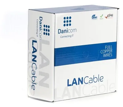 Produktbild von DANICOM CAT5E FTP 100m Außenkabel Starrleiter - PE (Fca)