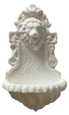 Produktbild von Wandbrunnen Krippenzubehör weiß 7 cm Polyresin Dekofigur