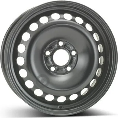 Image de jantes en fer ALCAR ACCIAIO 8465 6.5x16 5x108 ET 50 NOIR