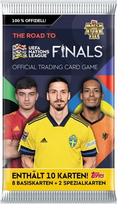 Produktbild von Topps - Road to 2022 UEFA Nations League - 1 Booster