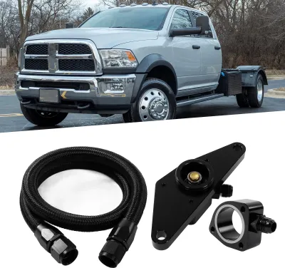 Immagine prodotto di Set di tubi in nylon per il bypass del refrigerante come ricambio per Dodge Ram 6.7 6.7L Cummins 2007.5-2018