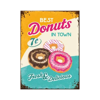Obrázek produktu pro Nostalgic-Art - Magnet 6 x 8 cm - USA - Donuts
