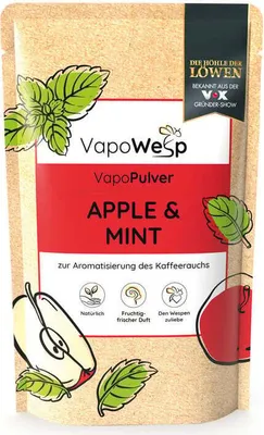 Zdjęcie produktu dla VapoWesp Apple & Mint w proszku - 100 g