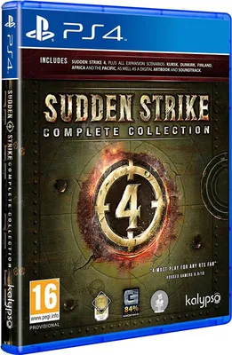Zdjęcie produktu dla Kalypso Sudden Strike 4 - Complete Collection, PlayStation 4, Powyżej 13 lat, Nośnik fizyczny