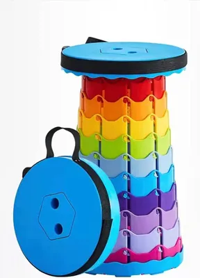 Produktbild von Faltbare und höhenverstellbare Klapphocker für Garten, Camping und Outdoor