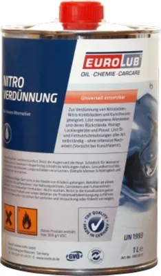 Produktbild von EUROLUB Verdünner 10012617 1L Dose