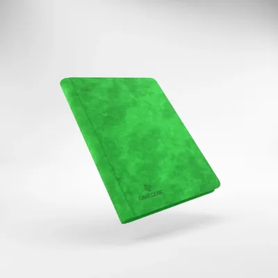Produktbild von Gamegenic Zip-Up Album 18-Pocket -korttikansio, Green