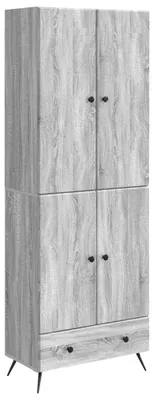 Produktbild von Schrankset 2 pcs Grau Sonoma Holzwerkstoff