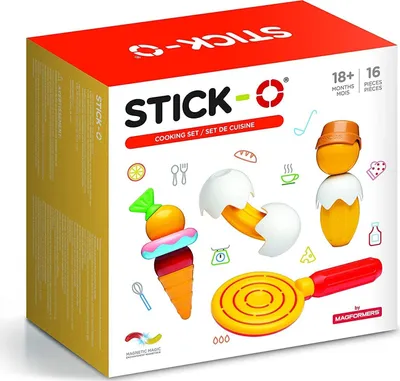 Produktbild von Stick-O 902001 Magformers Cooking Set Magnetic Play