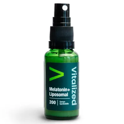 Obrázok produktu pre Vitalized Melatonin+ Liposomal, sprej s melatonínom a medovkou na rýchlu podporu spánku (sprejová fľaša 25 ml)