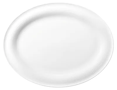 Produktbild von Seltmann Weiden Beat weiß Servierplatte oval 31x24 cm