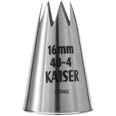 Produktbild von Kaiser Sterntülle 16 mm Profi Deko-Center